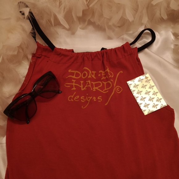 RARE custom vintage tangerine orange halter style dress! - Picture 13 of 13